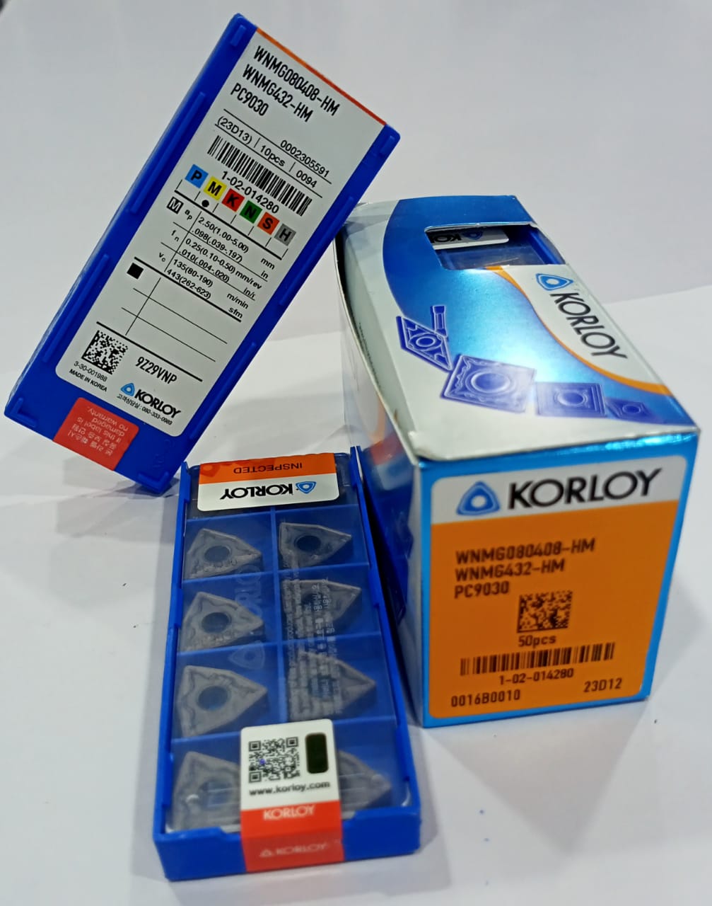 Korloy WNMG 080408-HM PC9030