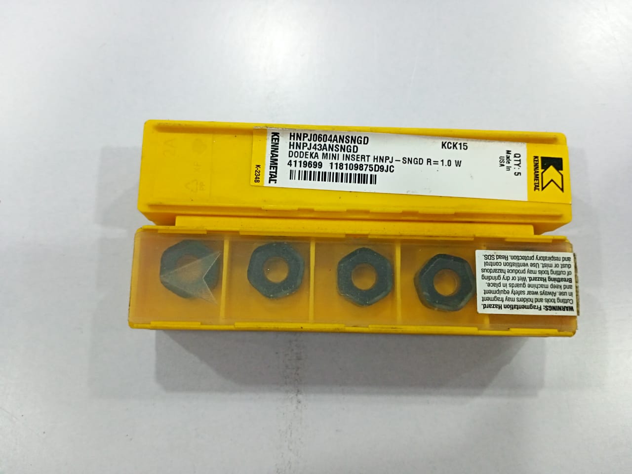 KENNAMETAL HNPJ0604ANSNGD KCK15