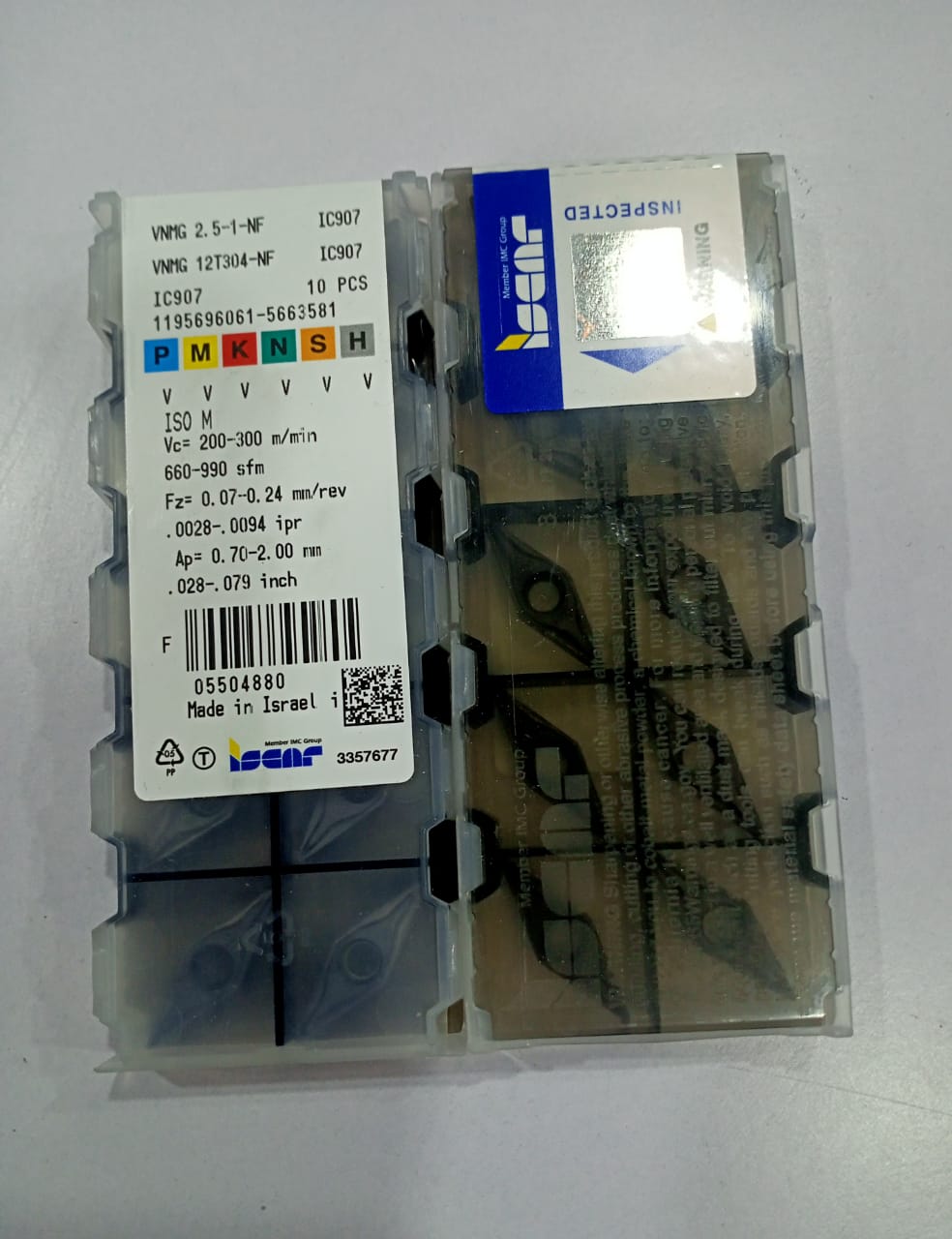 ISCAR VNMG12T304NF IC907