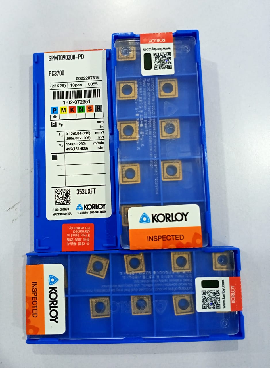 KORLOY SPMT 090308 PD PC3700