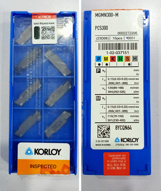 KORLOY MGMN 300-M PC5300