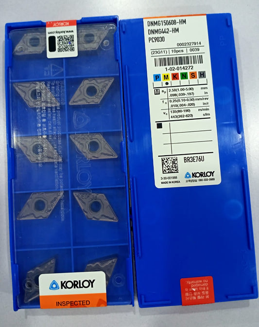 KORLOY DNMG 150608-HM PC9030